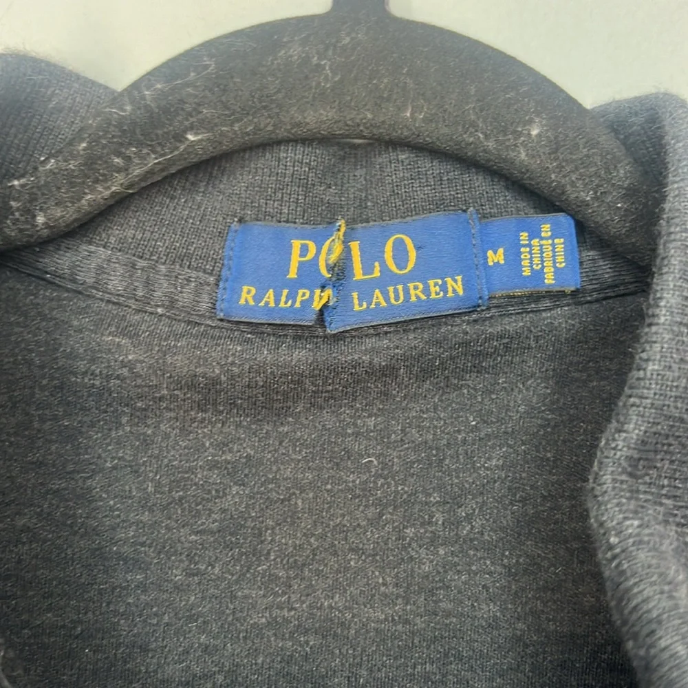 Polo by Ralph Lauren Men's Dark Gray Polo Short Sleeve‎ Shirt Size Medium